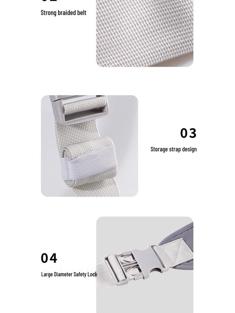 Baby Carrier: Simple Sling with Waist Stool for Newborns - Hands-Free, Portable Infant Holder