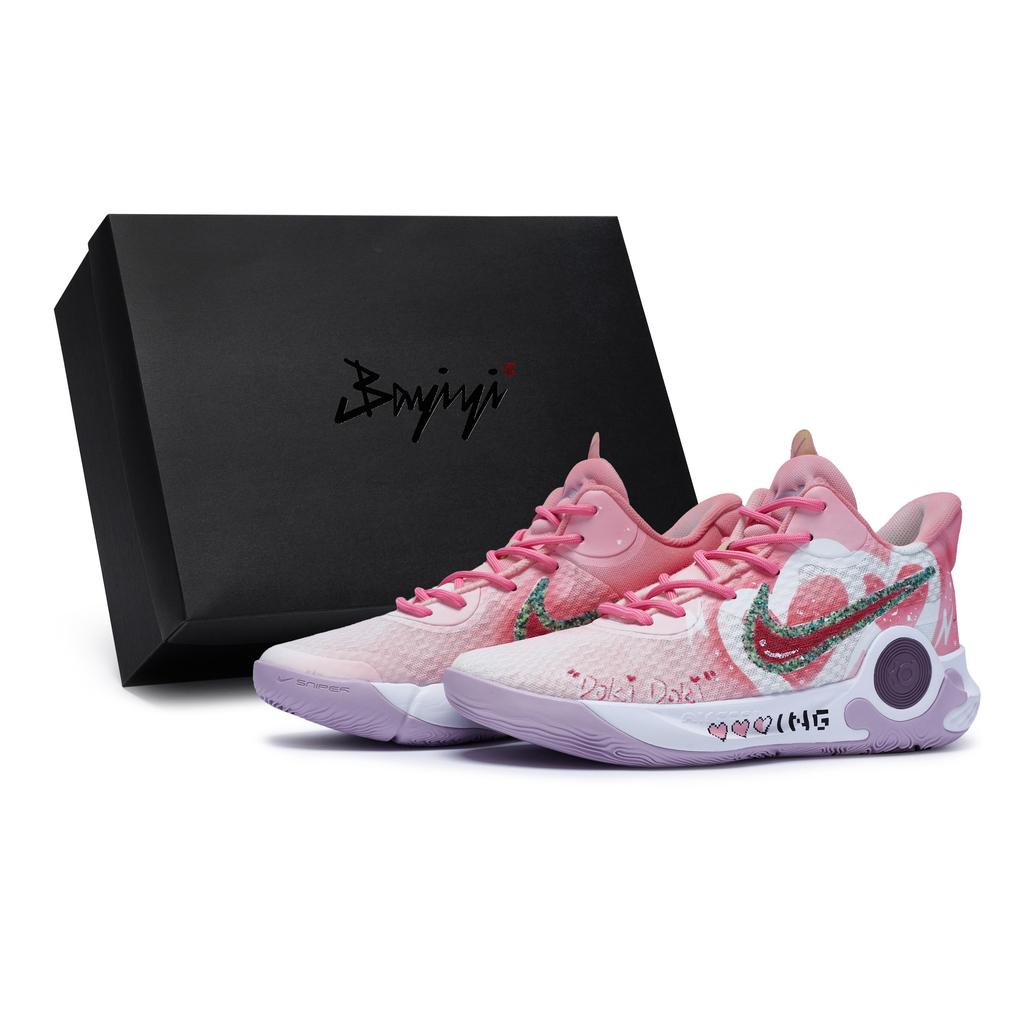 Nike KD Trey 5 IX 811 Производство, Любовь в процессе, Специальная коробка для обуви Низкие винтажные баскетбольные кроссовки Мужские DJ6922-100(Team80-S-BOX)