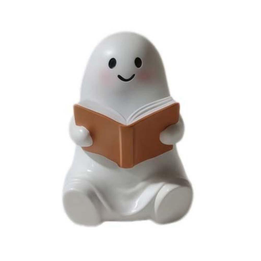 Compact Size Halloween Ornament Resin Material Spooky Pencil Stand Ghost Pen Holder Bedside Table