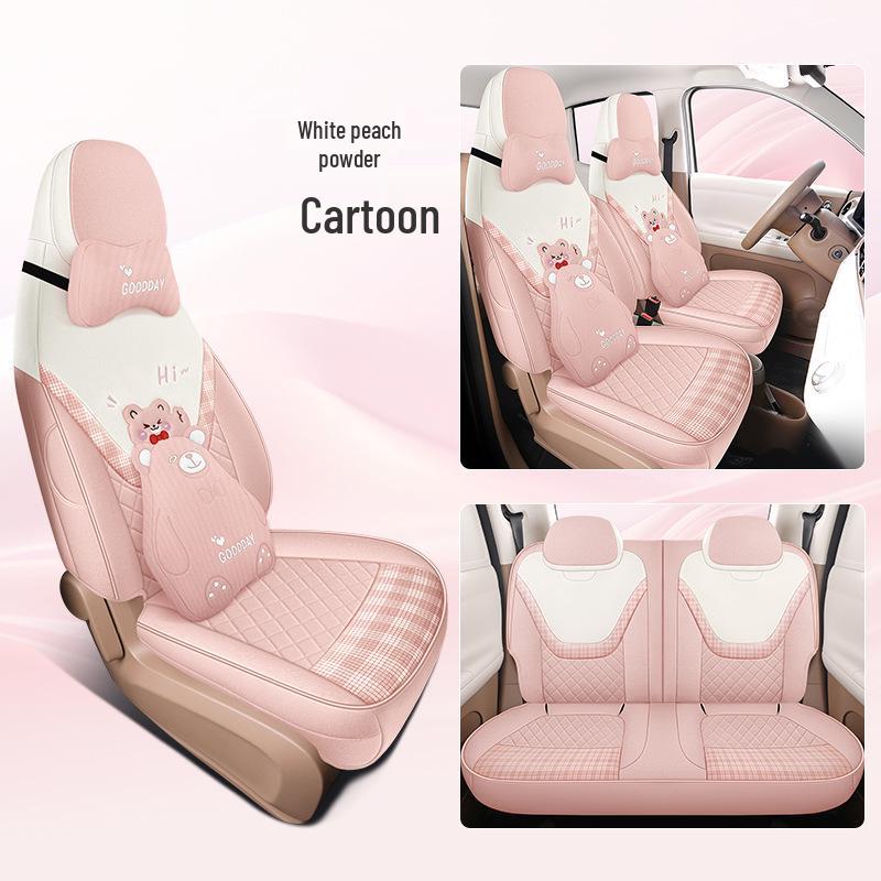 Wuling Bingo PRO 2025 Full Coverage Linen Seat Covers - All Season Car Cushions