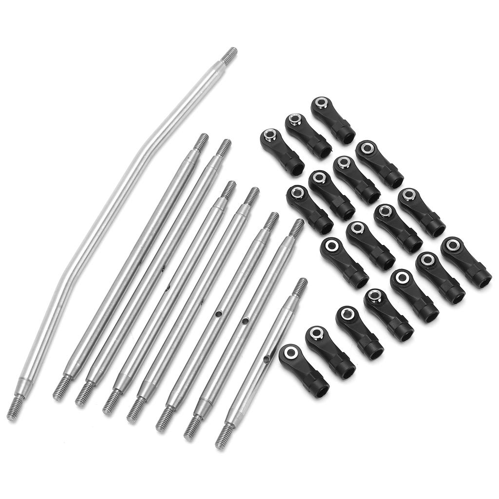 Steering Up and Down Rod Metal Connecting Rod Rear Knife Arm for Axial RBX10 Ryft
