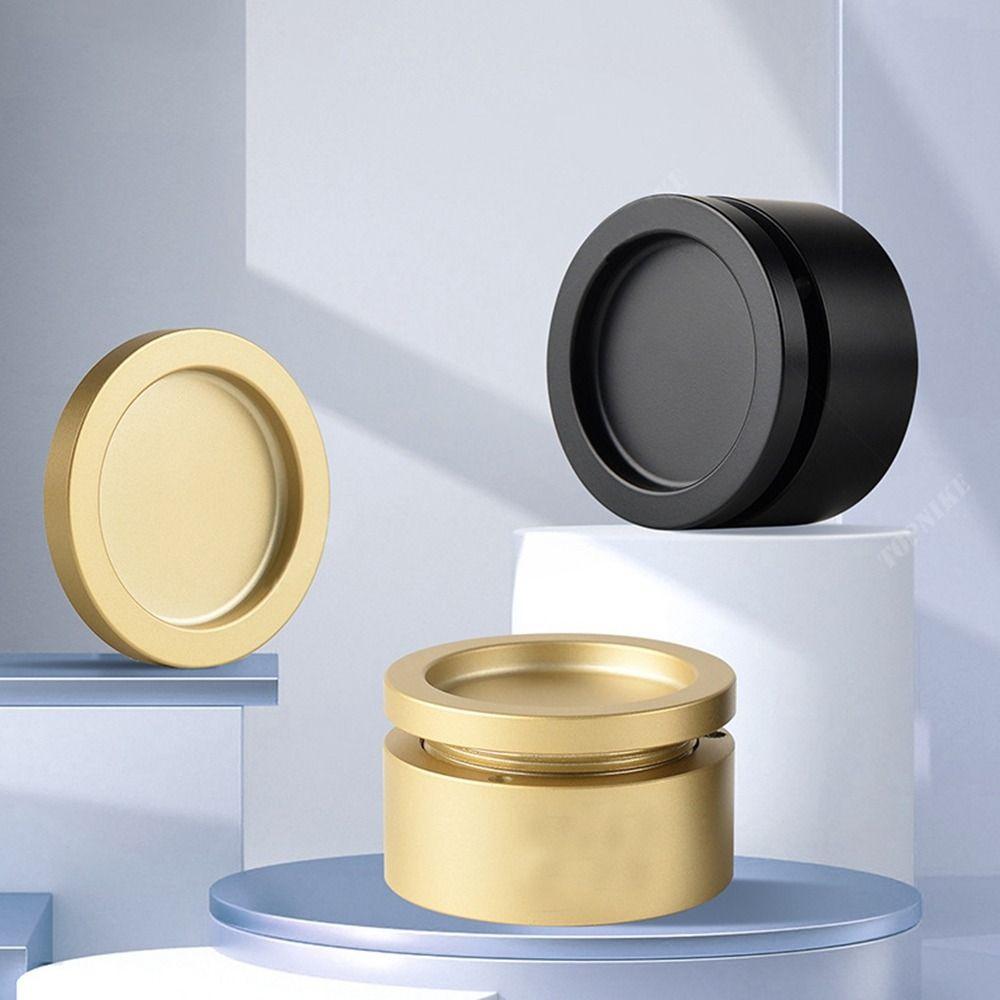 Встроенная невидимая дверная ручка, мебельные ручки из алюминиевого сплава, ручки для шкафов, стеклянные двери