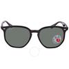 Солнцезащитные очки Ray Ban Поляризационные Зеленые Классические G 15 шестиугольные Унисекс Rb4306 601 9a 54
