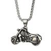 Stylish Motorcycle Pendant Necklace For Men And Women In Trendy Hip Hop Design