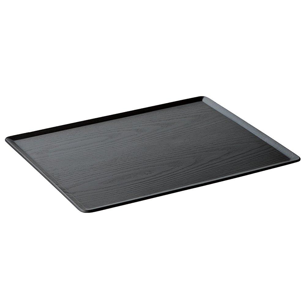 Kinto Placemat 360x280mm Willow Black Wooden 22259