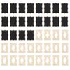 2 Set Wood Mini Chalkboard Signs Place Cards Small Blackboard Weddings Decoration Craft Diaplay