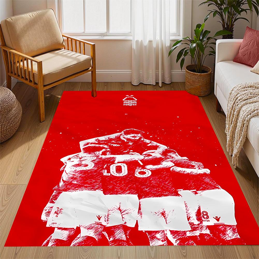 Tree Forest Logo Area Rug Perfect for Decorate room Outdoor Bedrooms Foyer Antislip Carpet Decorate Offices