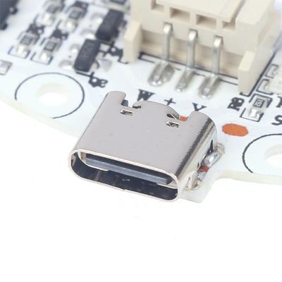 1 шт. настольная лампа Type-C с печатной платой и зарядкой через USB, светодиодная сенсорная маленькая ночная лампа