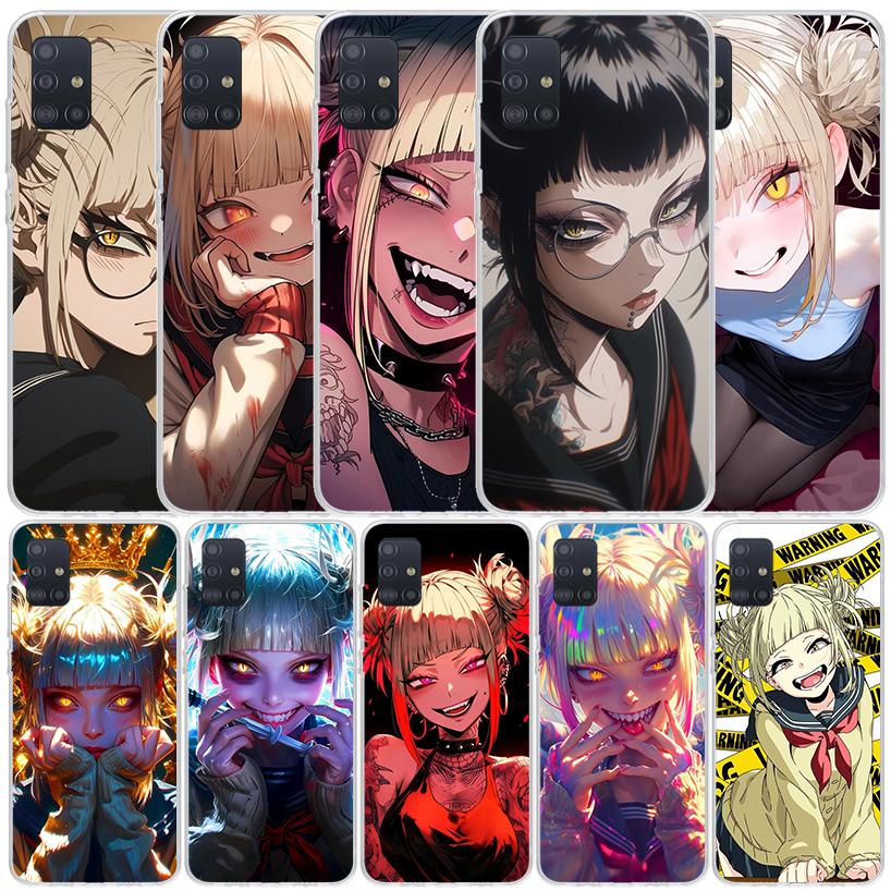 Чехол для телефона Himiko Toga My Hero Fashion для Samsung Galaxy A52 A32 A22 A12 A51 A50S A30S A10S Note 20 Ultra 10 S10 Plus A31 A20 A