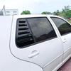 Для Volkswagen GOLF 4 MK4 1997-2006 Автомобиль Задняя Жалюзи Окна Боковая Накладка Крышки Отделка Наклейка Вентиляционное Отверстие Совок АБС Черный Углеродное волокно АБС
