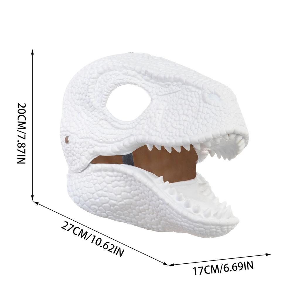 DIY маска динозавра подарки карнавальные подарки маска ребенок синий аксессуары динозавра