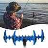 Fishing Rod Holder Screw-in Feeder Rod Rest Head Universal Fishing Pole Support Stand Bracket Carp Bank Sea Fishing Accessories