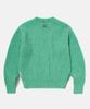 Свитер DTHIRTYONE из мульти-твида (Изумрудно-зеленый)