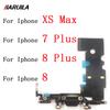 НОВЫЙ Для iPhone 7 8 Plus X XR XS Max USB Зарядное Устройство Док-станция Разъем Плата Порт Зарядки Шлейф С Микрофоном