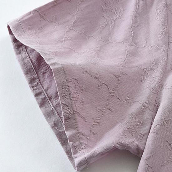 Комплект из двух предметов с цветочным принтом для пожилых женщин, повседневный топ с короткими рукавами и брюки на пуговицах, летняя одежда для бабушек и мам