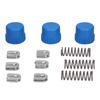 3 Set 2 1 2in Bump Knob Eyelet Sleeve Spring Fit for Husqvarna T35 Trimmer Head Parts