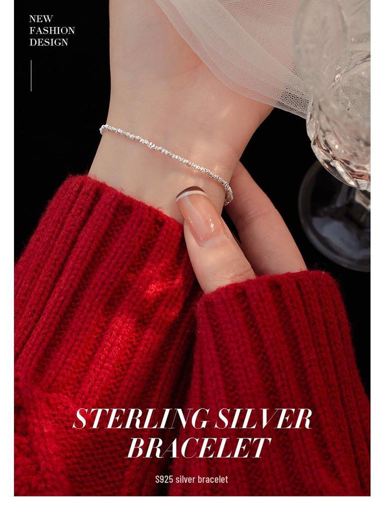 Браслет Banyan Tree из серебра 925 пробы с OT-застежкой, Изысканный нишевый дизайн, Женские украшения для ношения в несколько рядов