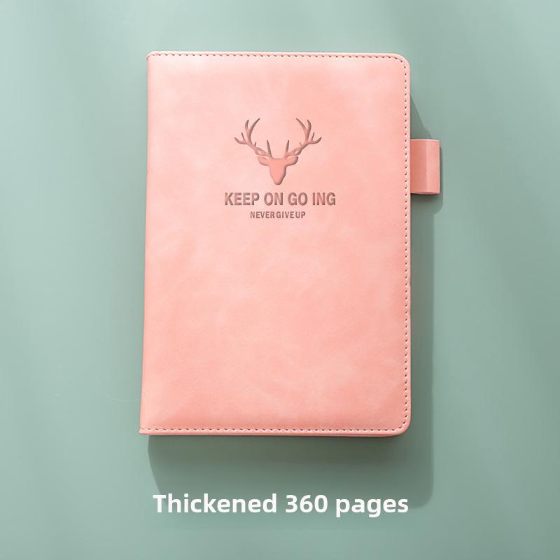 Индивидуальный блокнот формата А5 с логотипом и узором - толстый ежедневник для бизнеса