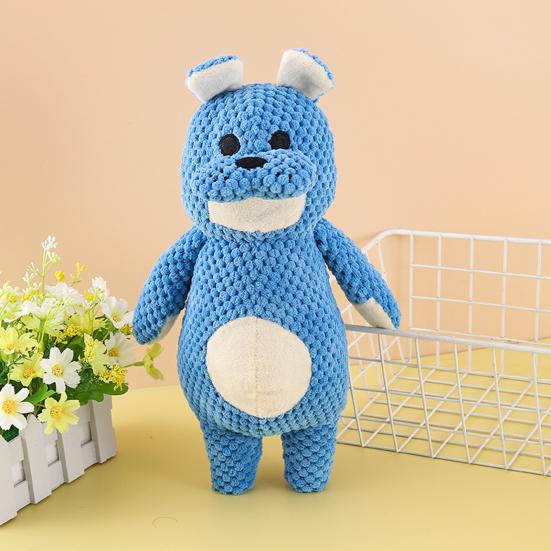 Пищащая игрушка для собаки в форме утки, плюшевая игрушка для щенка, игрушка для чистки зубов, мягкая игрушка для эмоционального комфорта