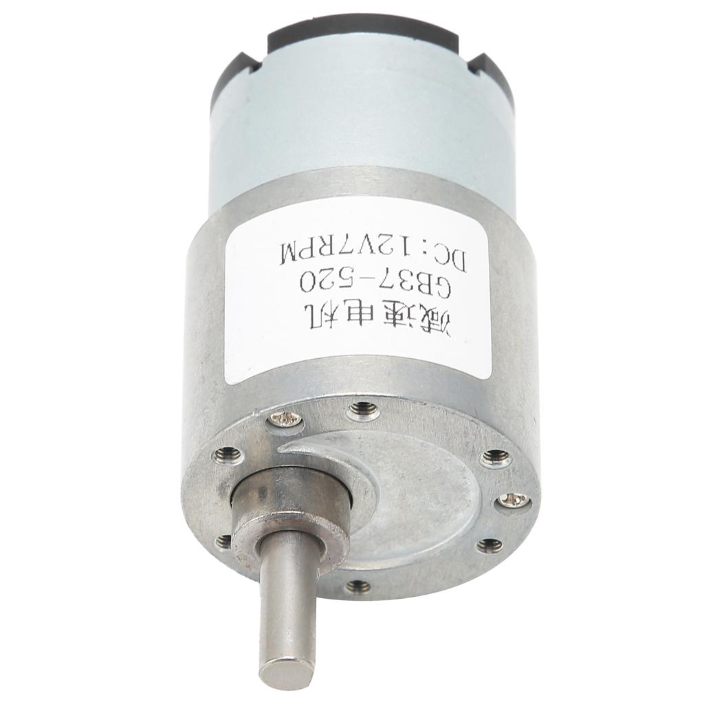 DC12V мотор-редуктор микроредуктор трансмиссии машины аксессуары 7 об/мин GB37?520