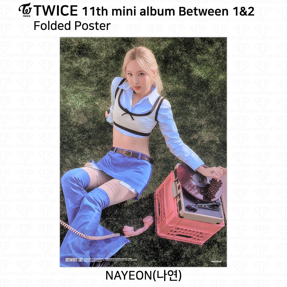 Twice 11-й мини-альбом между 1 и 2 Наён, фотокарточка, открытка, наклейка Polaroid POB