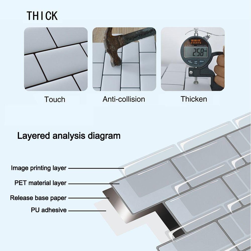 Влагостойкие обои Маслостойкая наклейка на стену Ремонт кухонного шкафа Наклейка на плитку