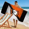 Пляжное полотенце Virtus Pro Print, Большое Мягкое Быстросохнущее полотенце для Пляжа Кемпинга Плавания