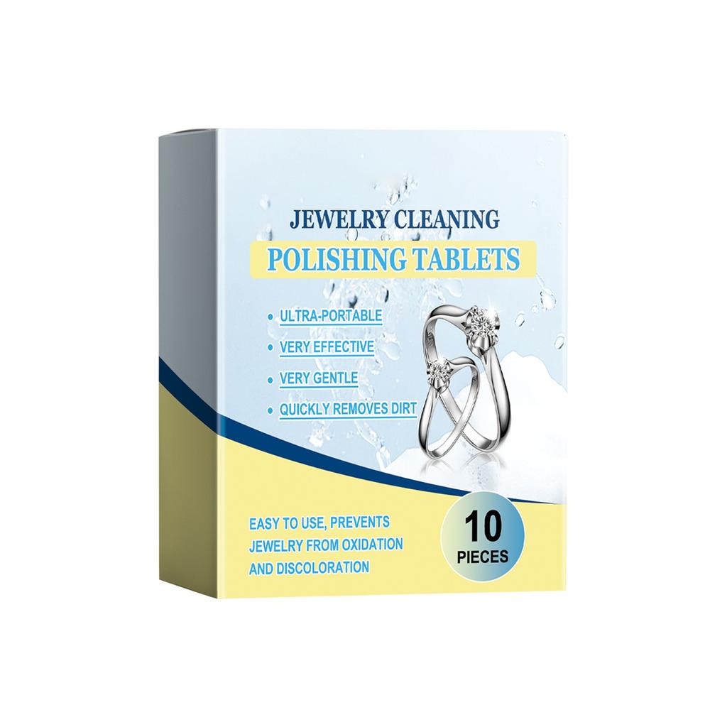 Таблетки для чистки ювелирных изделий, очистители ювелирных изделий, отбеливатели ювелирных изделий, восстановление, дезактивация, техническое обслуживание, чистка, ювелирные кольца, цепочки для часов