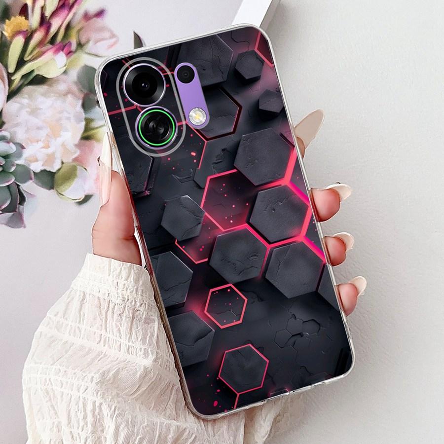 For Oppo K13 Turbo Pro Case Cartoon Butterfly Shockproof Soft Silicone TPU Back Cover for OPPOK13 K13turbo Pro PLM110 Funda