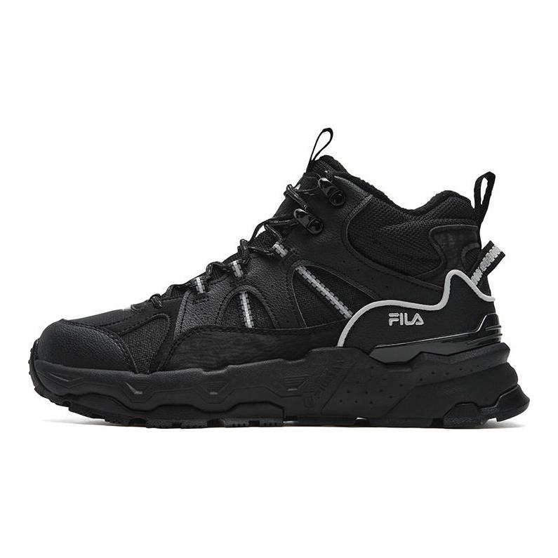 Fila Trek 1S Mid We Velvet Star 1S Простые Классические Ретро Спортивные Универсальные Удобные Износостойкие Теплые Полувысокие Повседневные Кроссовки F12W542149FBK