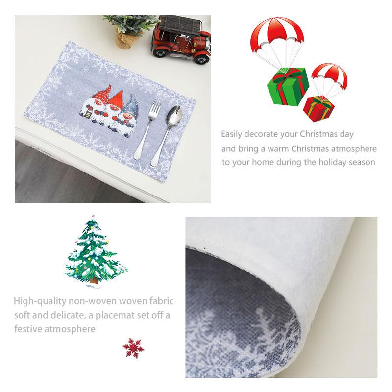 Веселого Рождества, украшение для подставки под столовые приборы, рождественские украшения для дома, рождественский декор стола, рождественские подарки, новогодний подарок Navidad