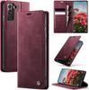 Wallet Case for Samsung Galaxy S21 Leather Wallet Flip Cover with Card Holder, Kickstand, Magnetic Closure, RFID Blocking TPU Shockproof Phone Case