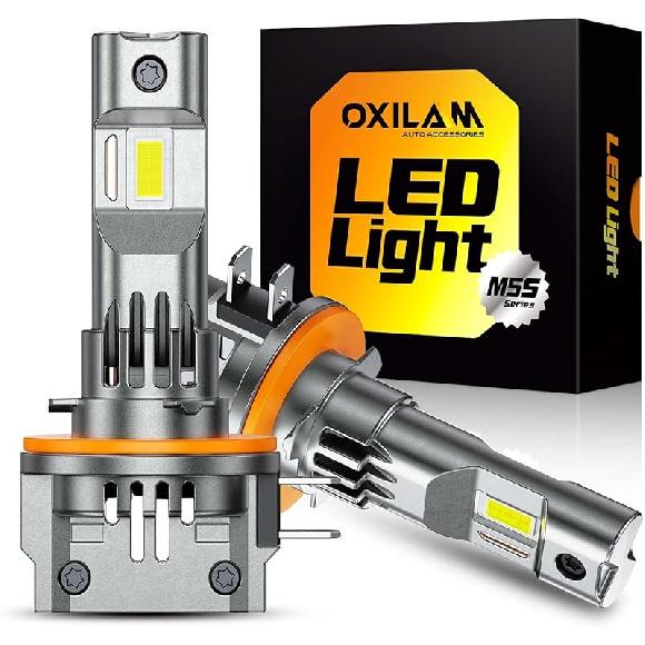 Светодиодные лампы OXILAM 9012, на 900% ярче, 6500K холодный белый, лампы для вождения Hir-2, без мерцания, срок службы 20 лет, IP68, дизайн Plug-N-Play, противотуманные фары