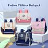 New Primary School Student Horizontal Schoolbag Waterproof Burden Reducing Spine Protect Children Backpack Cute Cartoon Unisex Book Bag for Grade 3-4