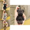 Elegant Korean Bling Bear Keychain Sparkly Car Accessory And Bag Charm