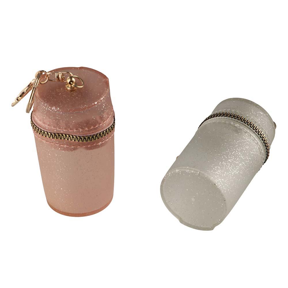 Multifunctional Glitter Lipstick Storage Bag Mini Transparent Lipstick Pouch Outdoor