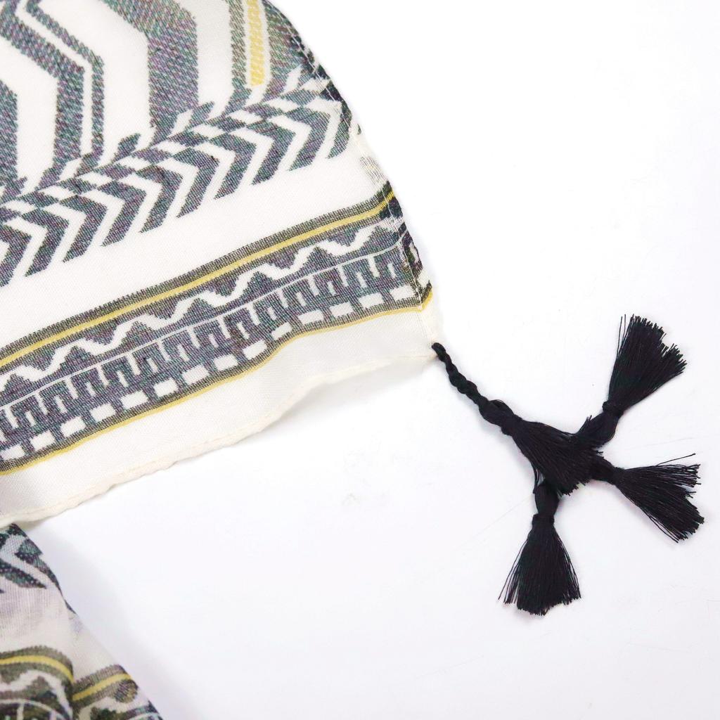 2024 Spring And Autumn Winter New Cotton And Hemp Long Thin Scarf Travel Versatile Sunscreen Warm Shawl For Women