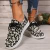 2024 легкие туфли для женщин на шнуровке женские туфли на плоской подошве для отдыха на открытом воздухе повседневные туфли на плоской подошве женские туфли с круглым носком и мягкой подошвой больших размеров для женщин
