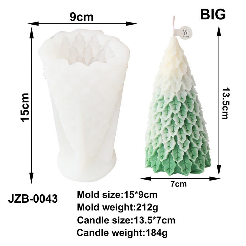 Xiaomi 3D Форма для свечей из силикона в виде Рождественской елки, DIY, для ароматерапии, мыла ручной работы, воска, гипса, поделок, украшений, Декор для вечеринки, Рождественский подарок