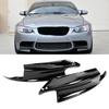 Pair Front Bumper Spoiler Lip Deflector Splitter Fit for E90 E92 E9 3 2007‑2012