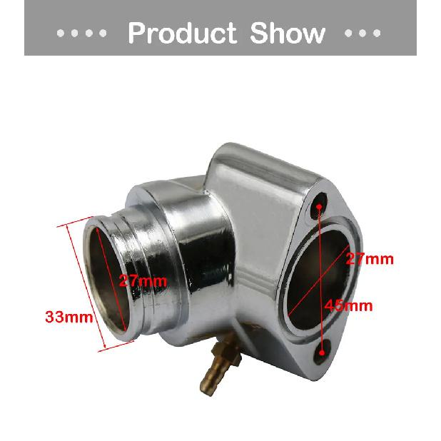 ZSDTRP Новый впускной коллектор Алюминиевый гоночный Для карта GY6 152QMI 157QMJ 4-тактный двигатель Скутер Адаптер впускного коллектора