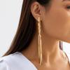 Heart-shaped Necklace & Simple Retro Titanium Steel Earrings - Fashionable, Non-fading Jewelry Set