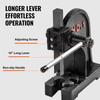 Arbor Press, 1 Ton Manual Arbor Press, 5.9" Maximum Height, Cast Iron Heavy-duty Manual Desktop Arbor Press, Precision Hand Press for Stamping,