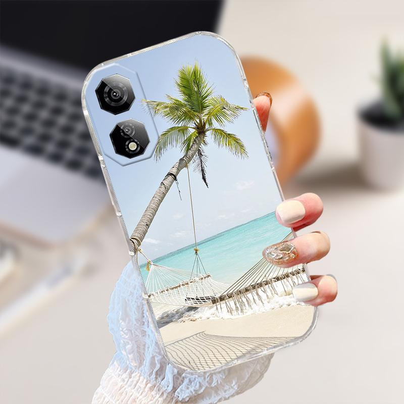 Чехол для ZTE Nubia Neo 2 5G NubiaNeo2 Мультяшное Животное Мягкий Силикон ТПУ Прозрачная Крышка Для Nubia Neo2 Z2352N Прозрачный Чехол Для Телефона