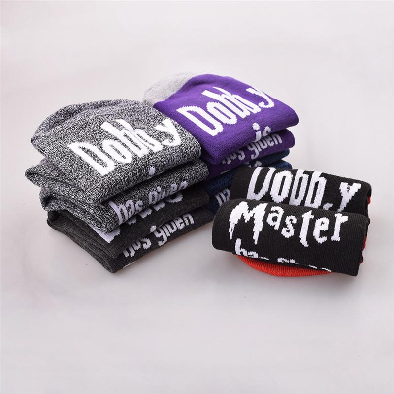 Men Women Funny Socks Words Printed Socks Cotton Casual Sokken Unisex Lovers Socks Valentine Crew