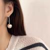 Smooth Round Ball Earrings for Women Trendy Simple Jewelry Giftss AVE