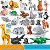 Compatible Lego Large Bricks Cartoon Animal Building Blocks for Kids: Kitten, Puppy, Butterfly, Bird - Interlocking Toys for Ages 3+