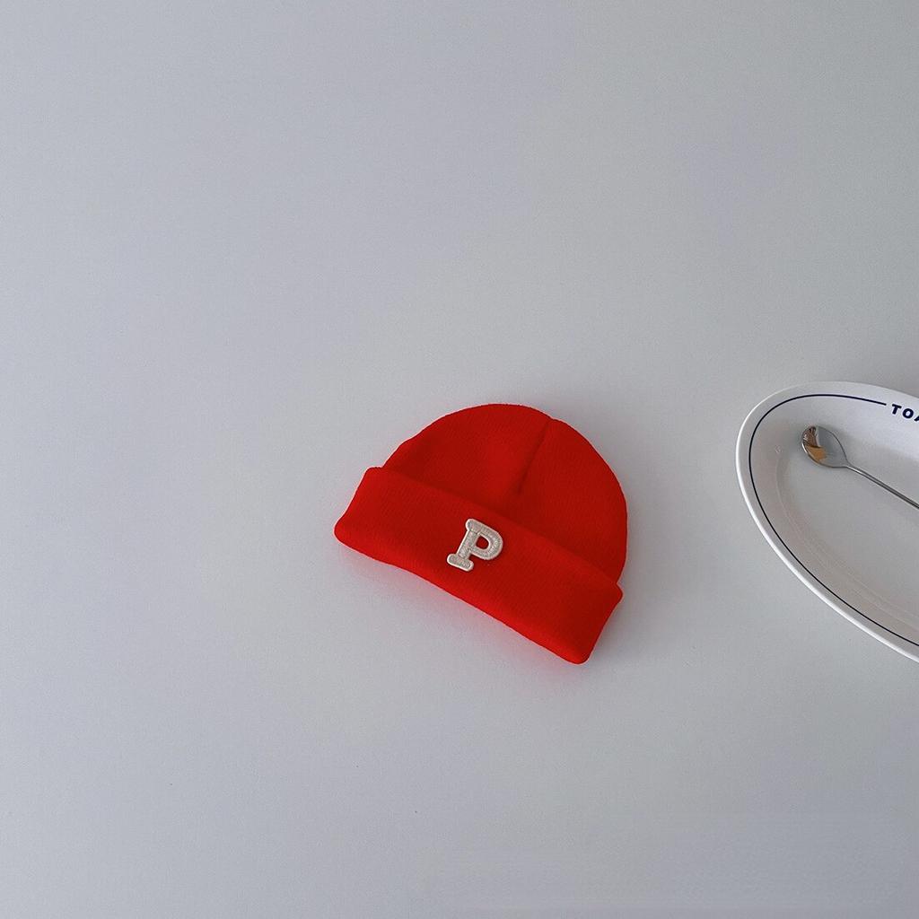 New Baby Beanies Newborn Infant Boys Girls Caps Korean Fashion Kids Knit Wool Hats Solid Color Kids Accessories 0-2years Old