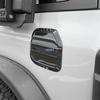 Крышка топливного бака Масляная крышка Рамка для отделки бензобака Для Ford Bronco 2024 + Стайлинг автомобиля Защитная декоративная наклейка на кузов