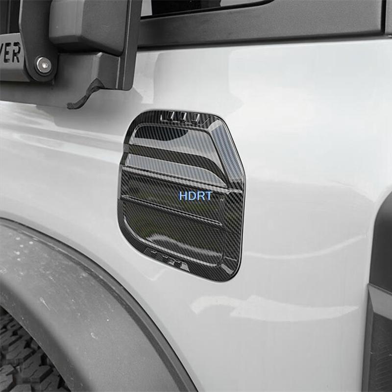 Крышка топливного бака Масляная крышка Рамка для отделки бензобака Для Ford Bronco 2024 + Стайлинг автомобиля Защитная декоративная наклейка на кузов